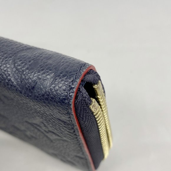 LOUIS VUITTON Red Monogram Wallet - Picture 5 of 10